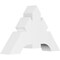 Ekena Millwork Vanguard Architectural Grade PVC Gable Bracket, 36"W x 22 1/2"H x 6"D x 6"F, 15/12 Pitch GBP036X23X0606VAN00 - alternate 1